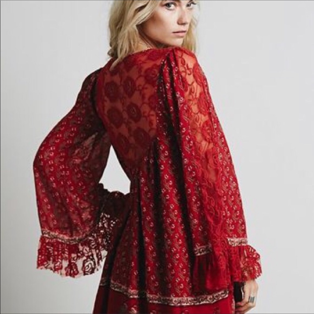 Boho Free People Nomad Child Dress - Picture 5 of 11